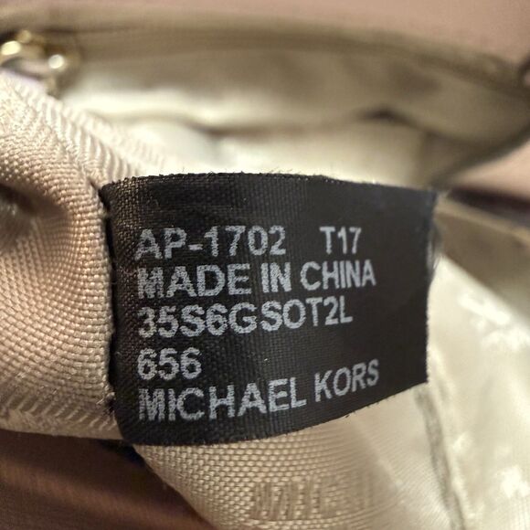 Michael Kors Kellen Saffiano Satchel Large Matching Jet Set Wallet Blossom Pink - Picture 15 of 16